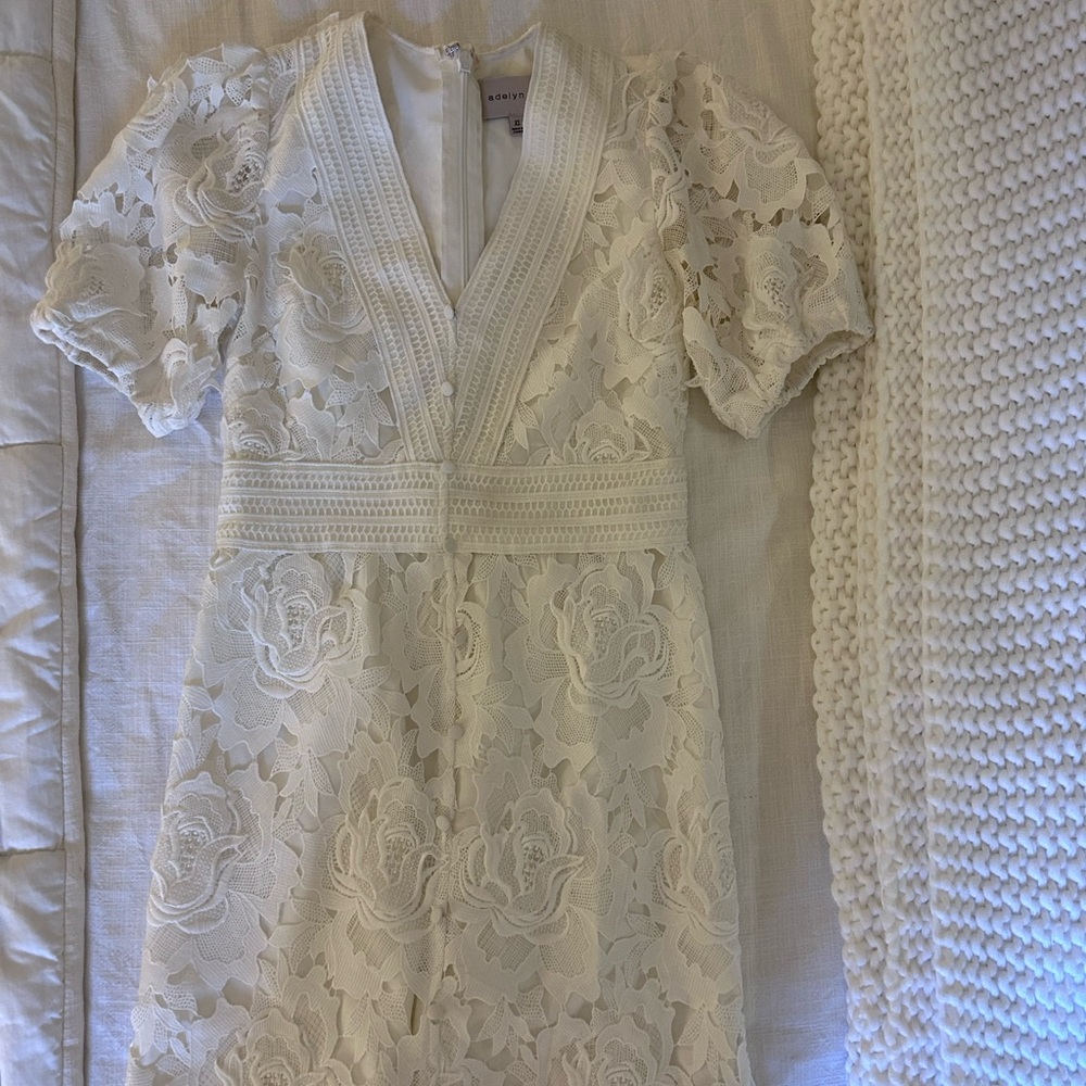 White Midi Dress